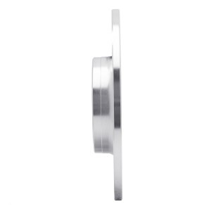 Volvo S60 Brake Rotor (1) - Rear Right - R1 Concepts - Drilled & Slotted - Silver - `18-`25